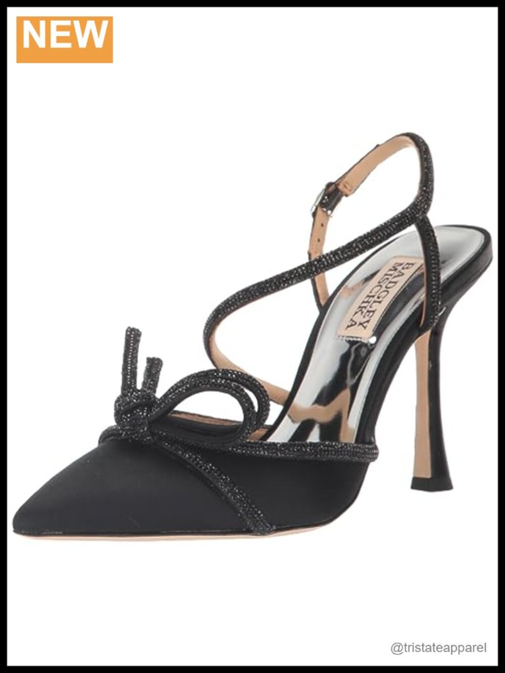 Elaine Satin Pointed Toe Stiletto Heels Leather Lining